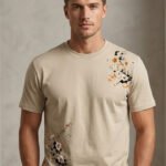 Beige Heavyweight Relaxed Tee
