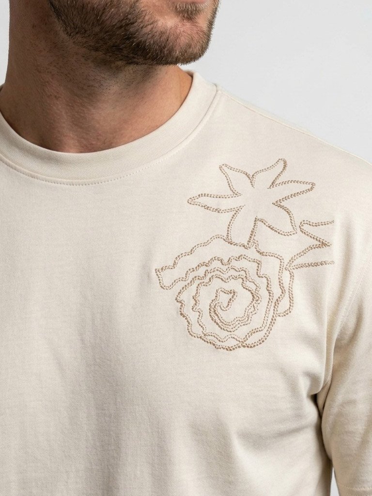 The Ivory Rose Heavyweight Relaxed Tee - Image 2