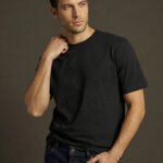 Premium Black Heavyweight Relaxed Fit Tee