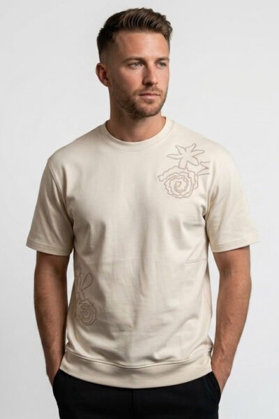The Ivory Rose Heavyweight Relaxed Tee