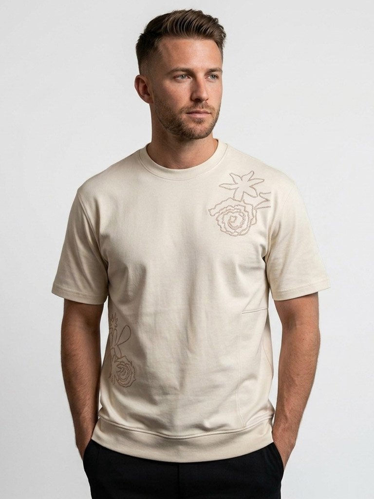 The Ivory Rose Heavyweight Relaxed Tee