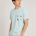 Light Sky Heavy GSM Cotton Relax Fit T-Shirt