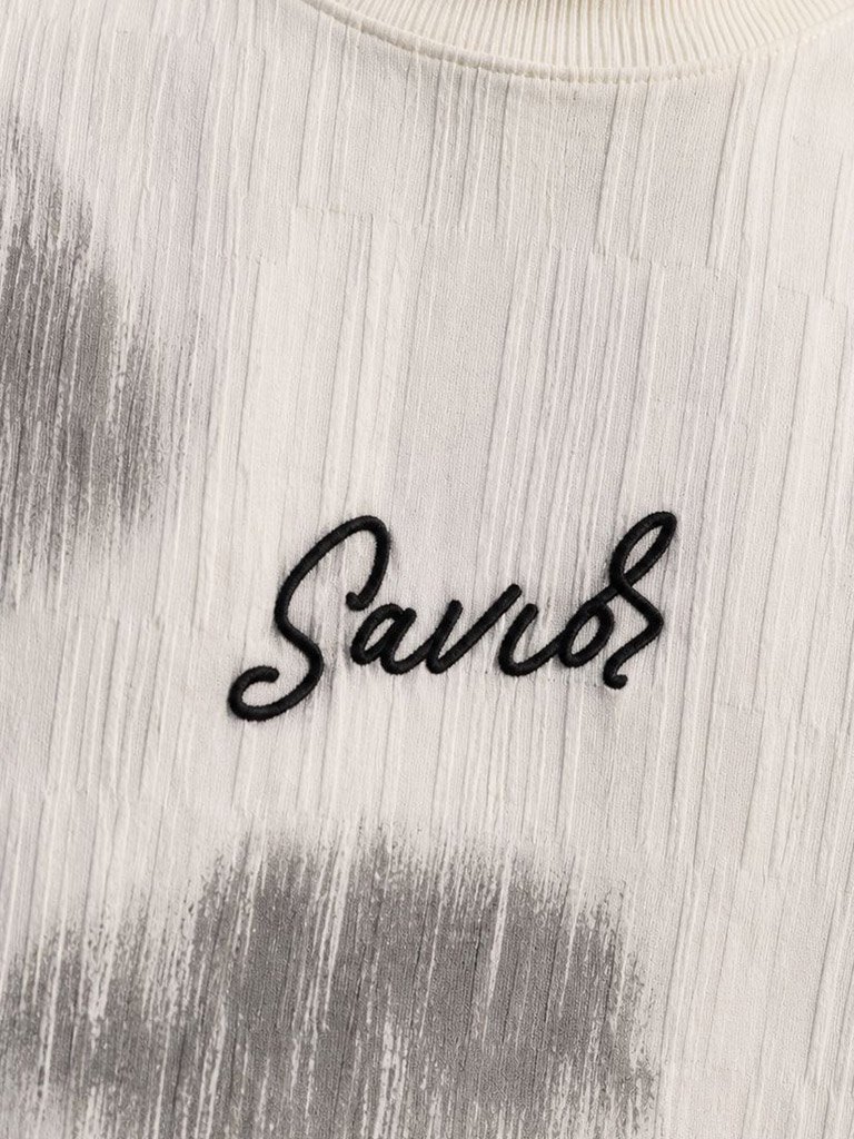 Savior Textured Heavyweight Tee - Image 2